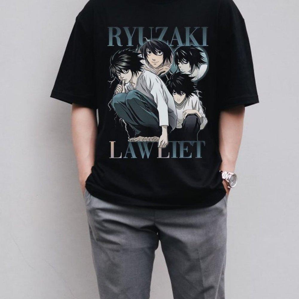 Death Note L Ryuzaki Lawliet Fan Shirt